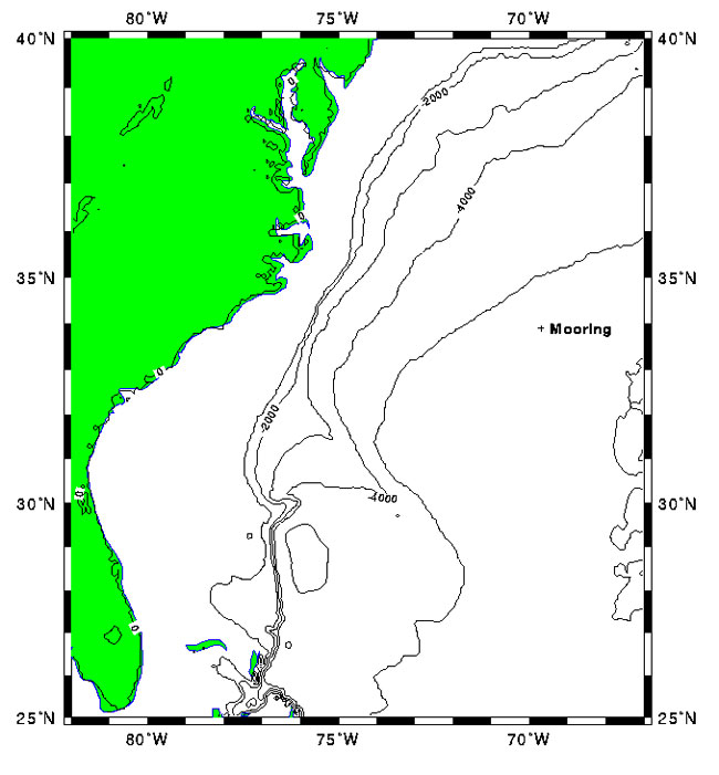 ASREX93 Experiment Map